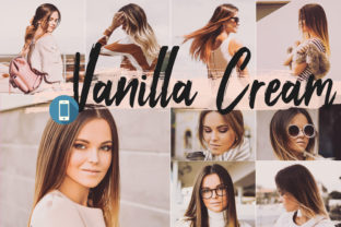Download 5 Vanilla Cream Mobile Lightroom Presets - Mobile lightroom presets Collection