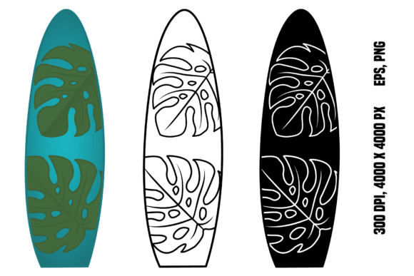 Download Surfboard Set. Summer Water Sports - Premium Resources